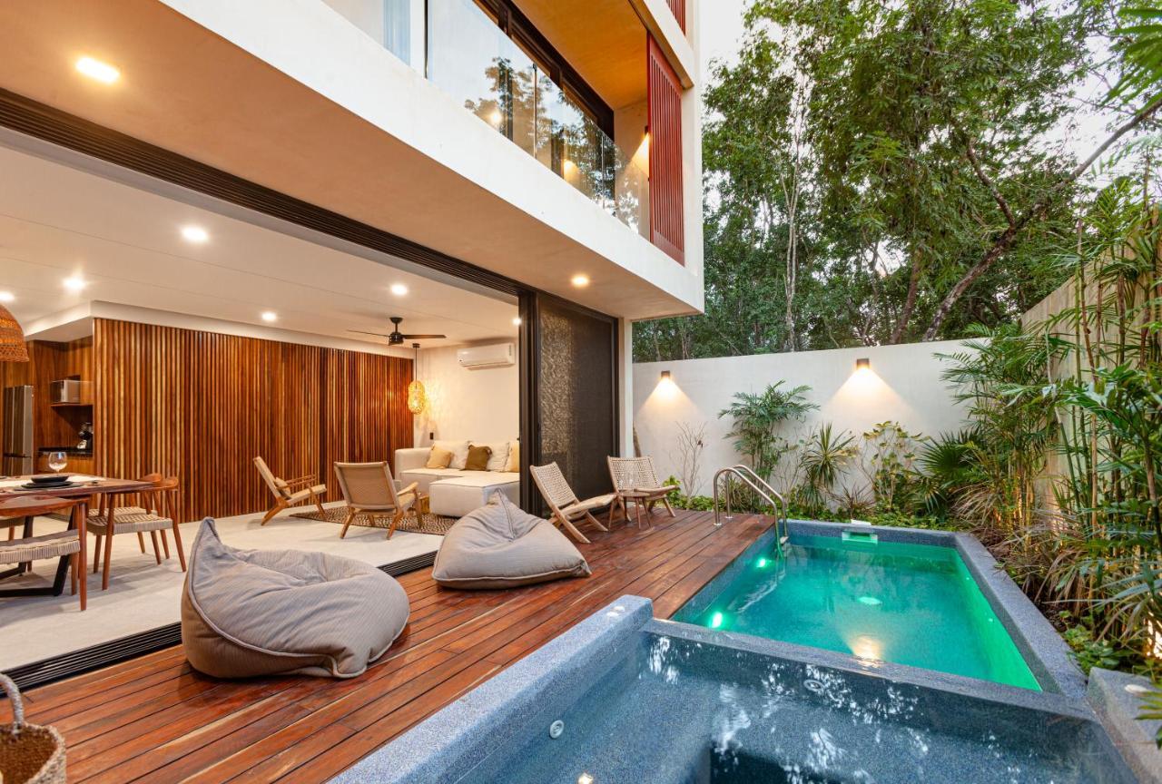 Aru Luxury Condos - Private Pools Tulum Bagian luar foto