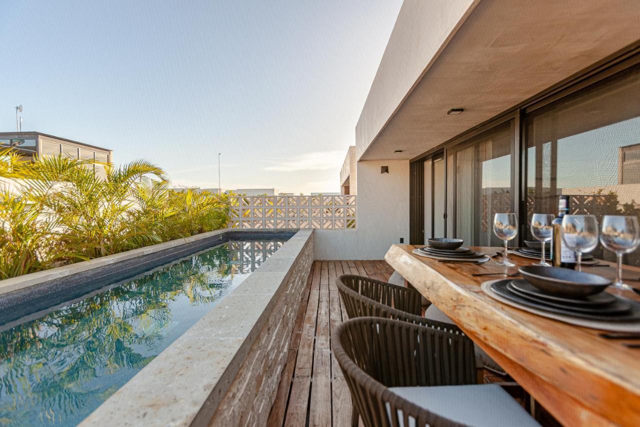Aru Luxury Condos - Private Pools Tulum Bagian luar foto